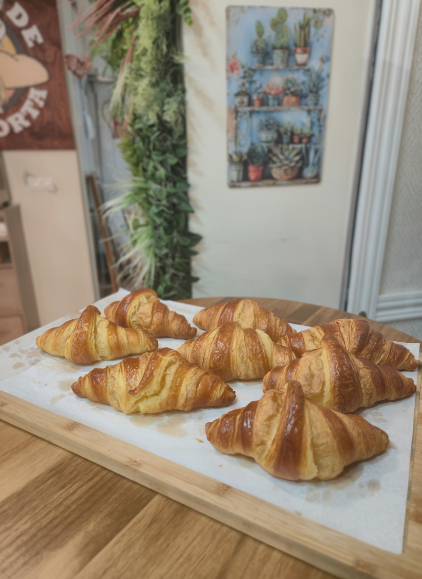 Croissant mantequilla