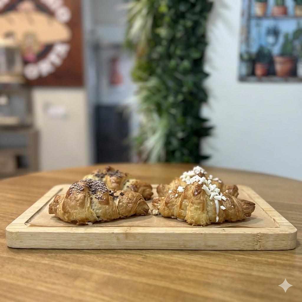 Mini croissant choco inyectado
