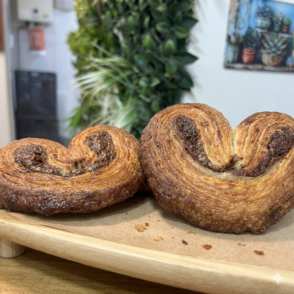 Palmera croissant canela