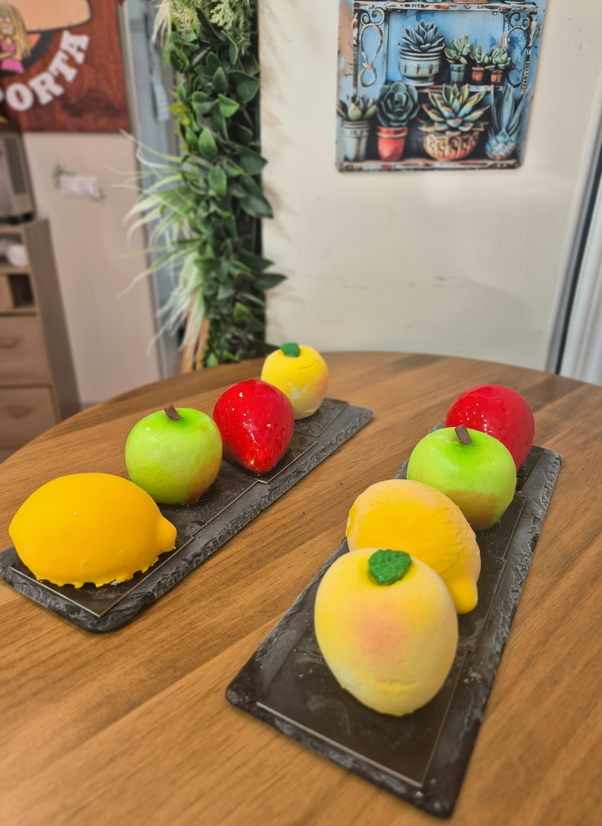 Pastel Frutas Mousse