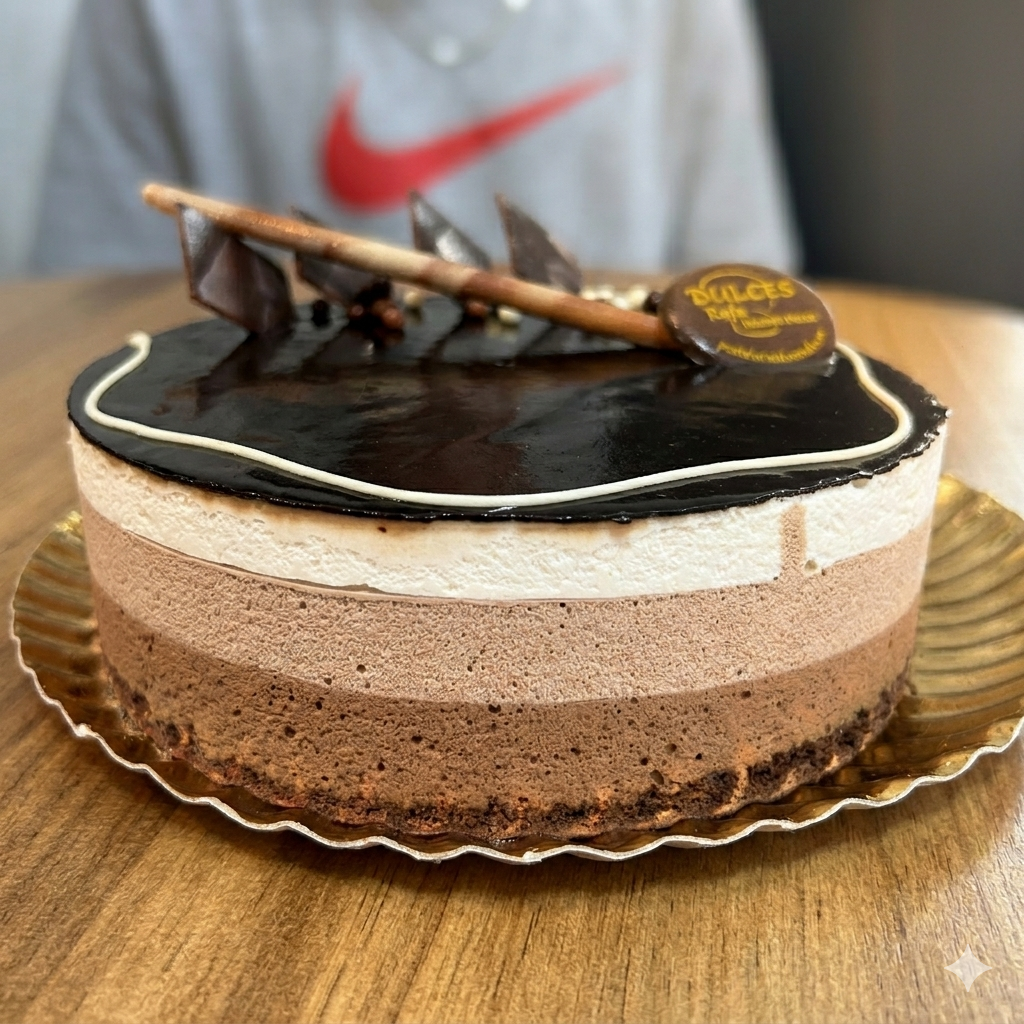 Tarta Tres Chocolates